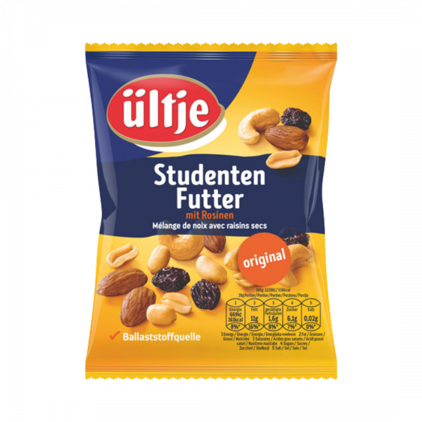 Ueltje Studentenfutter Original mit Rosinen, 200g